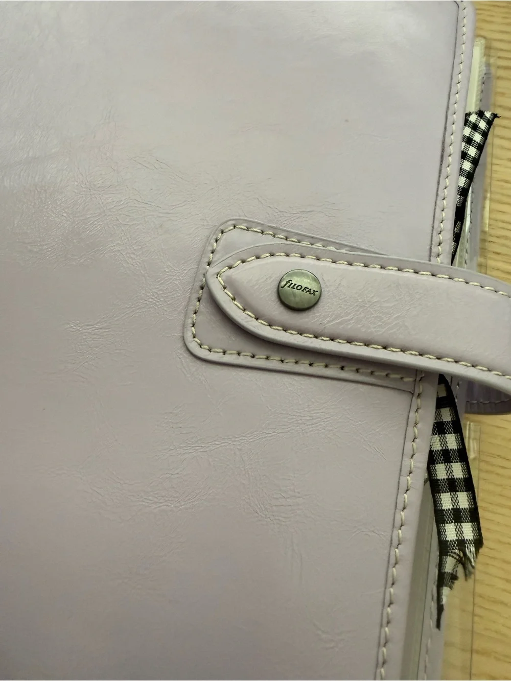 A5 Filofax Malden Rings Binder in Rare Orchid Color